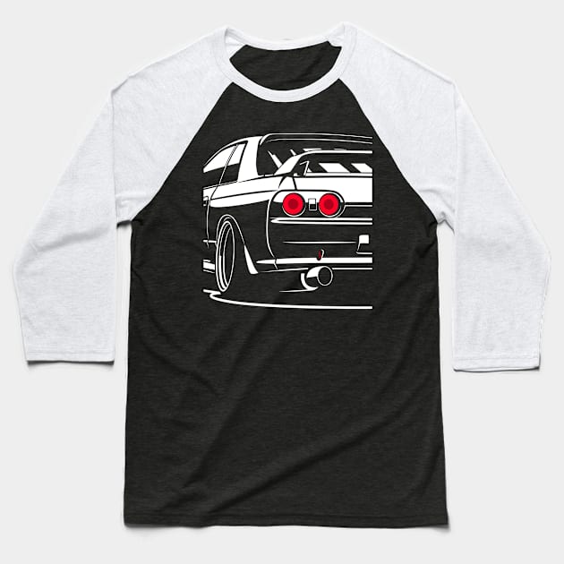 Skyline R32 GTR Baseball T-Shirt by Markaryan